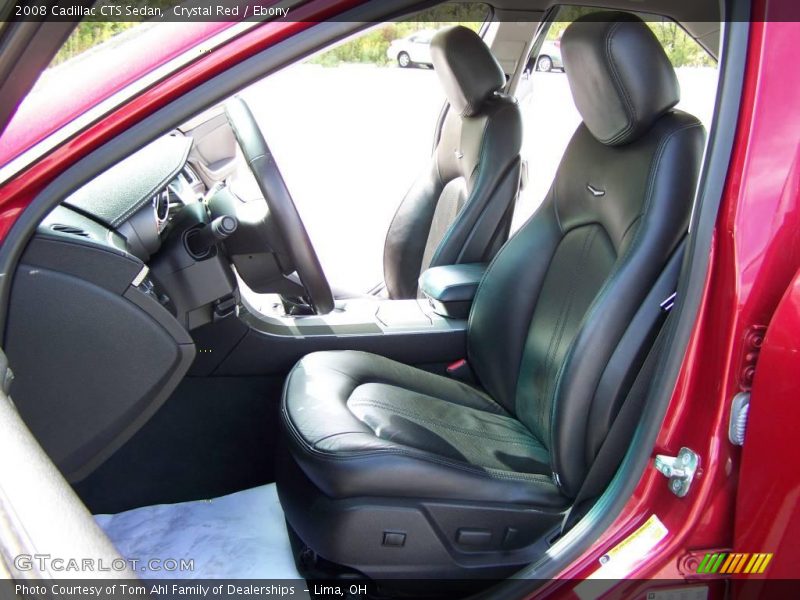 Crystal Red / Ebony 2008 Cadillac CTS Sedan
