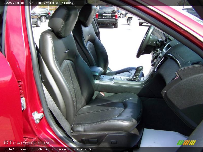 Crystal Red / Ebony 2008 Cadillac CTS Sedan
