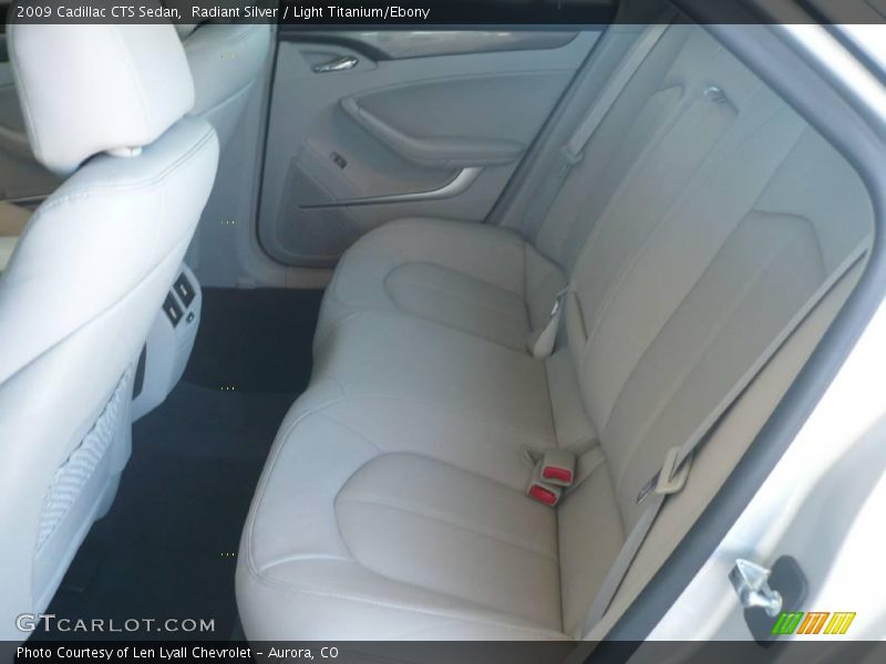 Radiant Silver / Light Titanium/Ebony 2009 Cadillac CTS Sedan