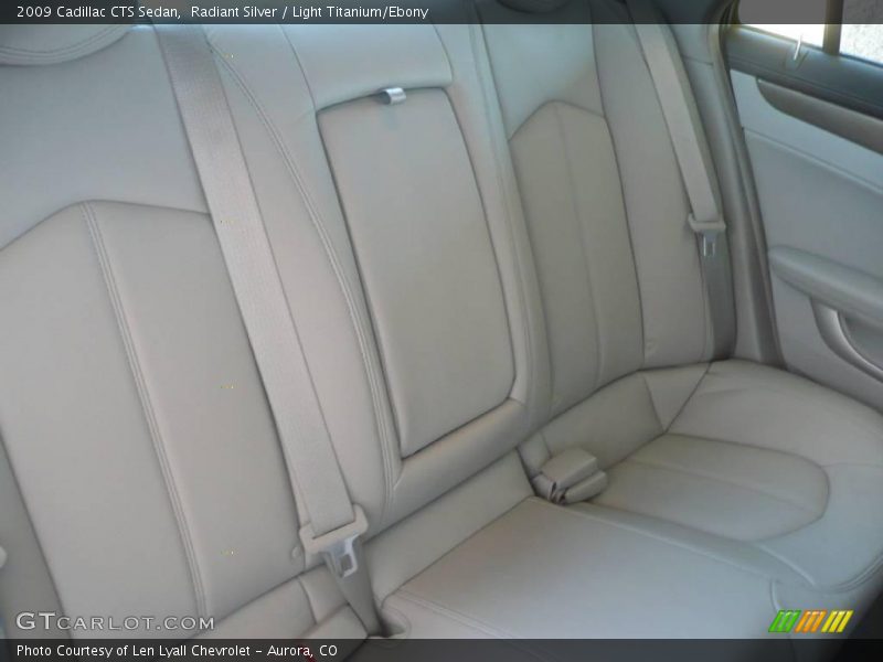 Radiant Silver / Light Titanium/Ebony 2009 Cadillac CTS Sedan