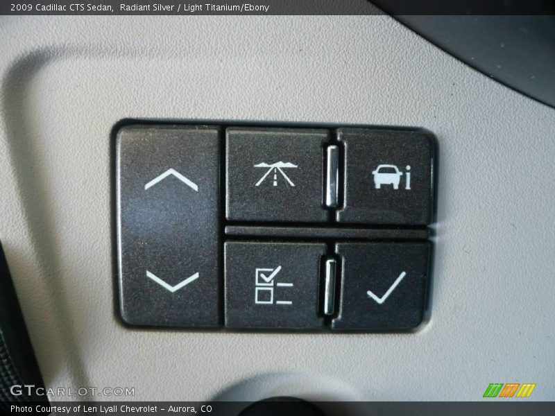 Radiant Silver / Light Titanium/Ebony 2009 Cadillac CTS Sedan