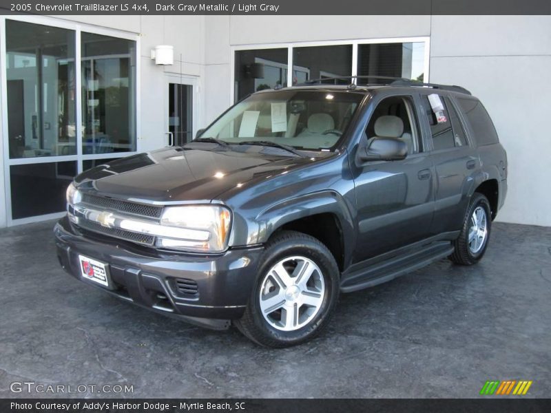 Dark Gray Metallic / Light Gray 2005 Chevrolet TrailBlazer LS 4x4