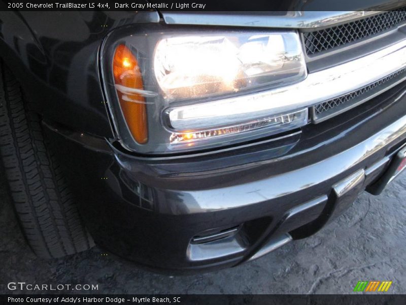 Dark Gray Metallic / Light Gray 2005 Chevrolet TrailBlazer LS 4x4