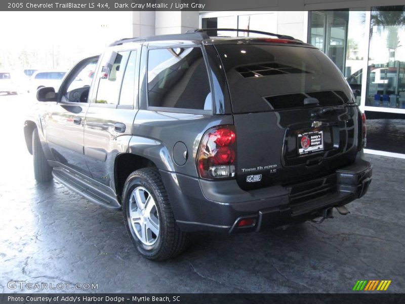 Dark Gray Metallic / Light Gray 2005 Chevrolet TrailBlazer LS 4x4