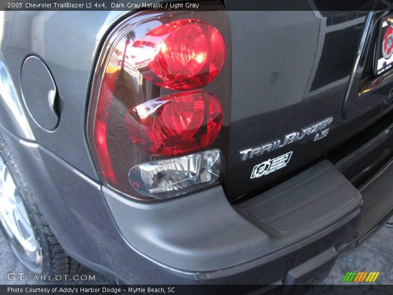 Dark Gray Metallic / Light Gray 2005 Chevrolet TrailBlazer LS 4x4