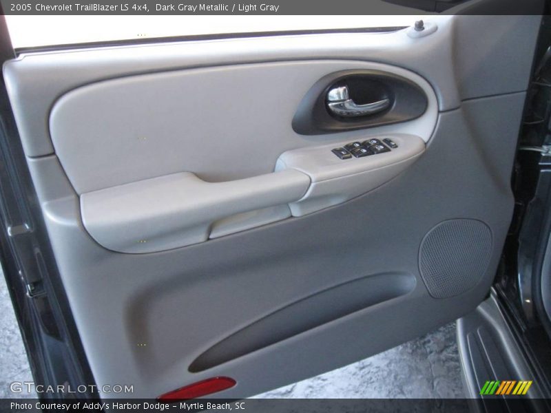 Dark Gray Metallic / Light Gray 2005 Chevrolet TrailBlazer LS 4x4