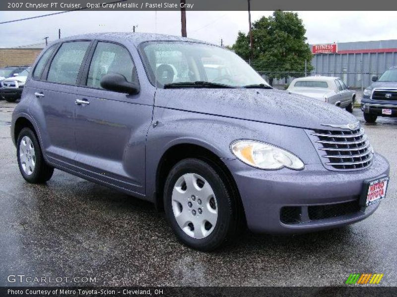 Opal Gray Metallic / Pastel Slate Gray 2007 Chrysler PT Cruiser