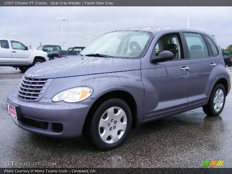 Opal Gray Metallic / Pastel Slate Gray 2007 Chrysler PT Cruiser