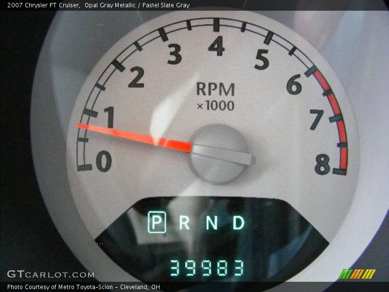 Opal Gray Metallic / Pastel Slate Gray 2007 Chrysler PT Cruiser