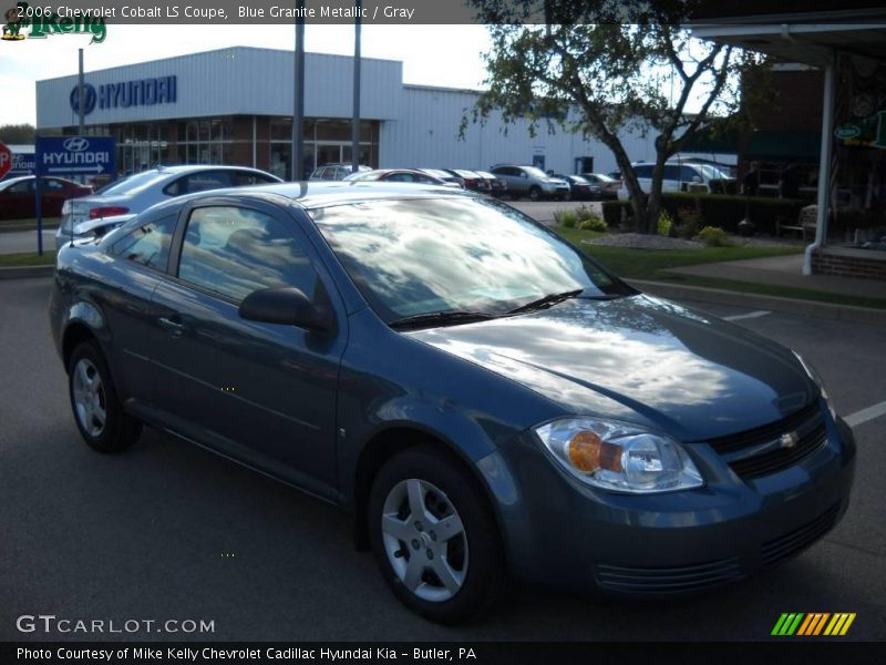 Blue Granite Metallic / Gray 2006 Chevrolet Cobalt LS Coupe