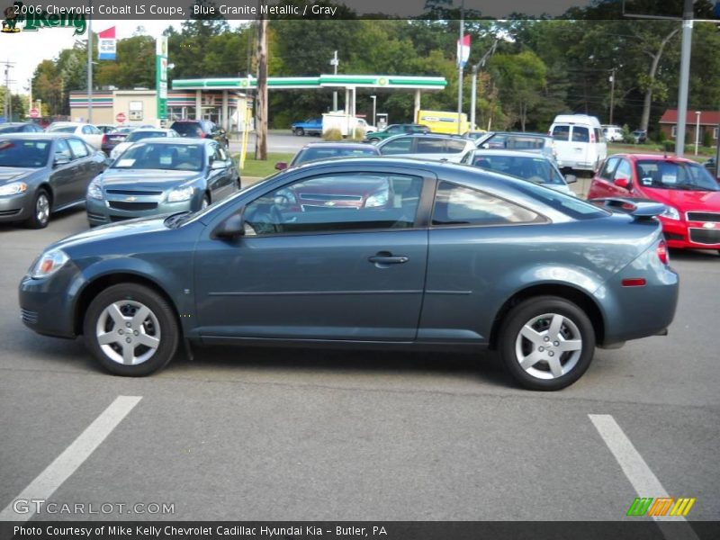 Blue Granite Metallic / Gray 2006 Chevrolet Cobalt LS Coupe