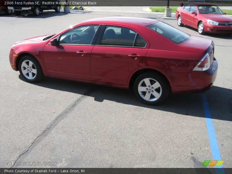 Redfire Metallic / Charcoal Black 2006 Ford Fusion SE