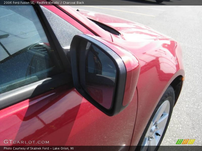 Redfire Metallic / Charcoal Black 2006 Ford Fusion SE