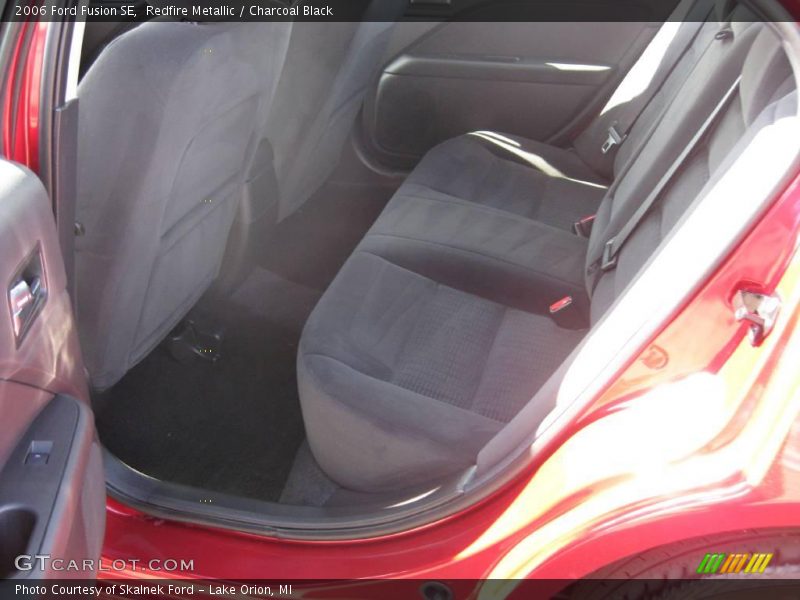 Redfire Metallic / Charcoal Black 2006 Ford Fusion SE