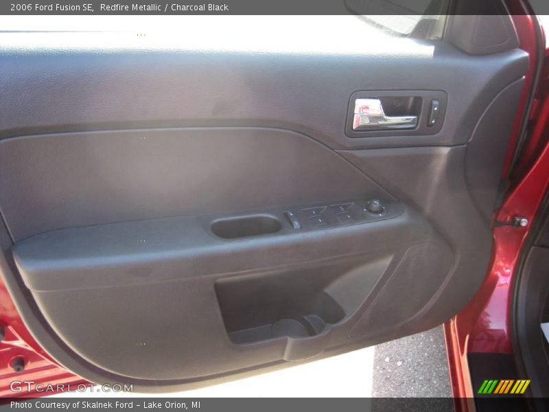 Redfire Metallic / Charcoal Black 2006 Ford Fusion SE
