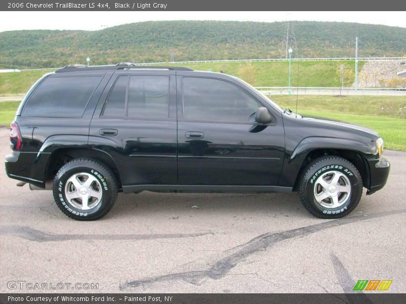 Black / Light Gray 2006 Chevrolet TrailBlazer LS 4x4