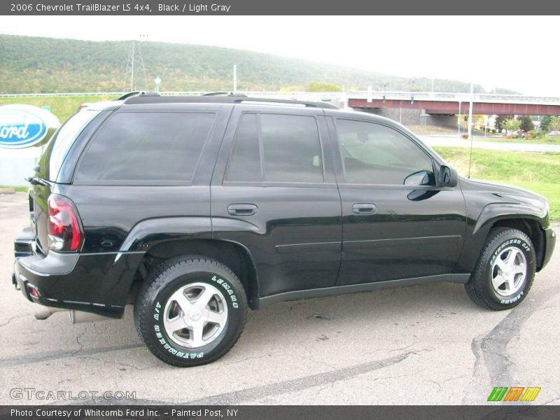 Black / Light Gray 2006 Chevrolet TrailBlazer LS 4x4