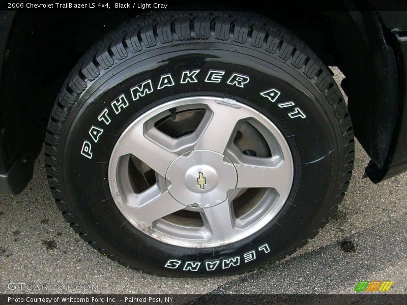 Black / Light Gray 2006 Chevrolet TrailBlazer LS 4x4