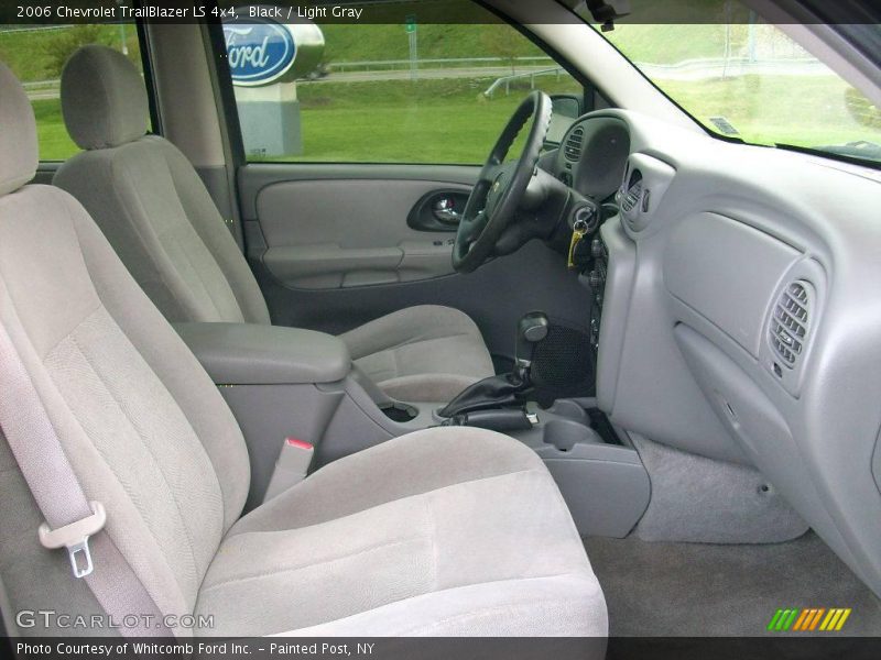 Black / Light Gray 2006 Chevrolet TrailBlazer LS 4x4