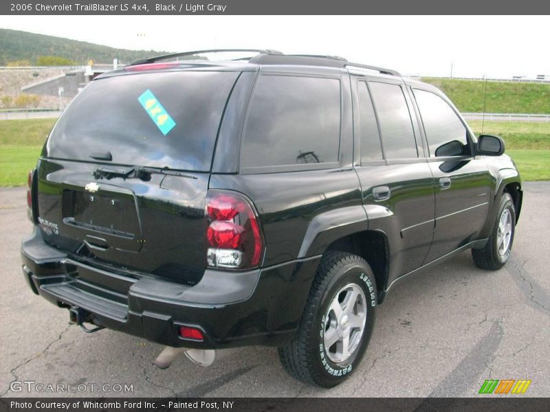 Black / Light Gray 2006 Chevrolet TrailBlazer LS 4x4