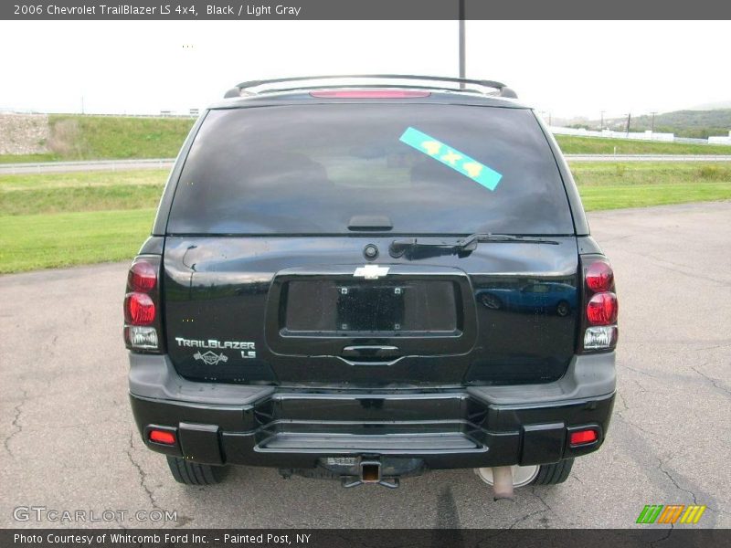 Black / Light Gray 2006 Chevrolet TrailBlazer LS 4x4