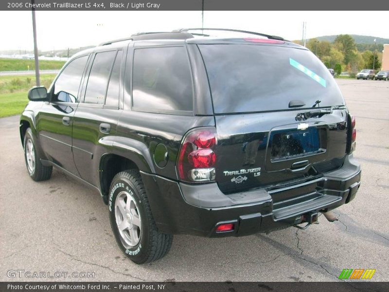 Black / Light Gray 2006 Chevrolet TrailBlazer LS 4x4