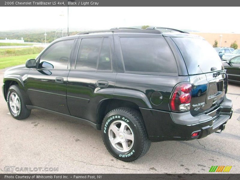 Black / Light Gray 2006 Chevrolet TrailBlazer LS 4x4