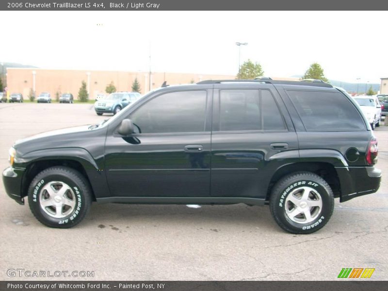Black / Light Gray 2006 Chevrolet TrailBlazer LS 4x4