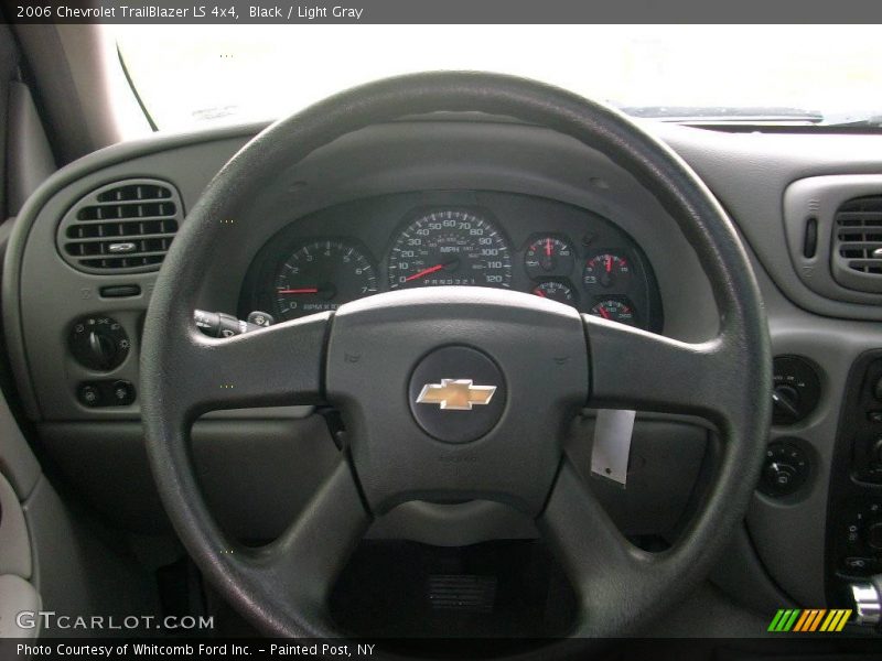 Black / Light Gray 2006 Chevrolet TrailBlazer LS 4x4