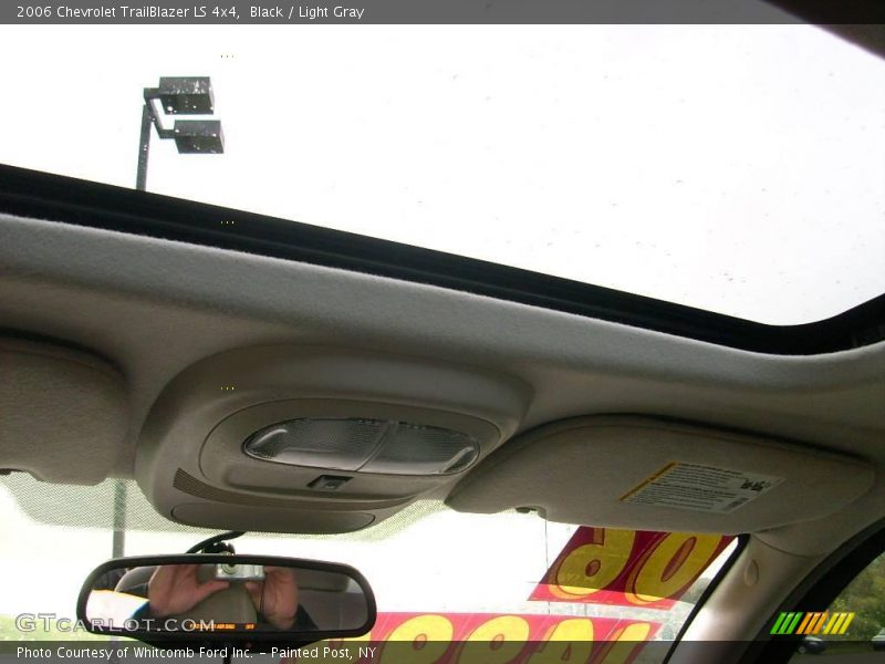 Black / Light Gray 2006 Chevrolet TrailBlazer LS 4x4
