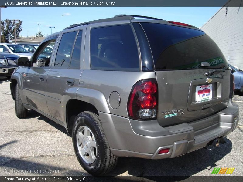 Graystone Metallic / Light Gray 2006 Chevrolet TrailBlazer LS