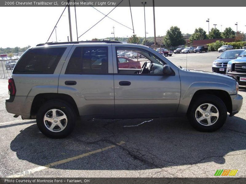 Graystone Metallic / Light Gray 2006 Chevrolet TrailBlazer LS
