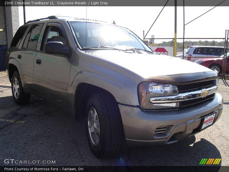 Graystone Metallic / Light Gray 2006 Chevrolet TrailBlazer LS