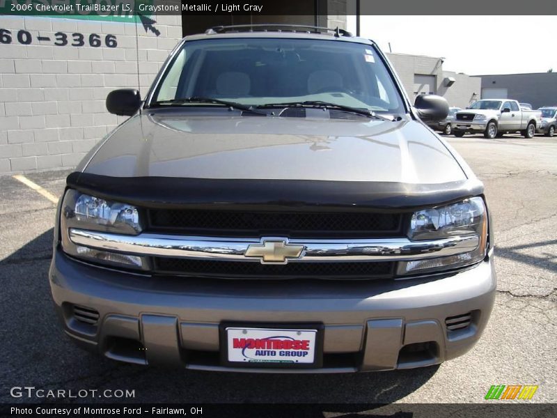 Graystone Metallic / Light Gray 2006 Chevrolet TrailBlazer LS