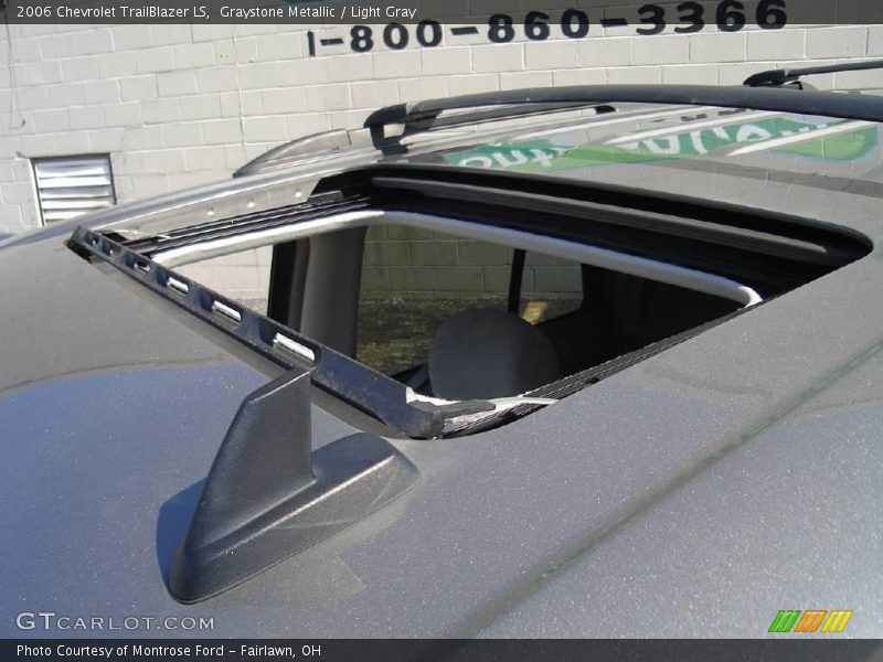 Graystone Metallic / Light Gray 2006 Chevrolet TrailBlazer LS