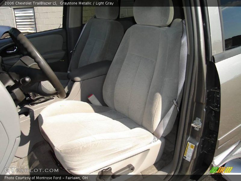 Graystone Metallic / Light Gray 2006 Chevrolet TrailBlazer LS