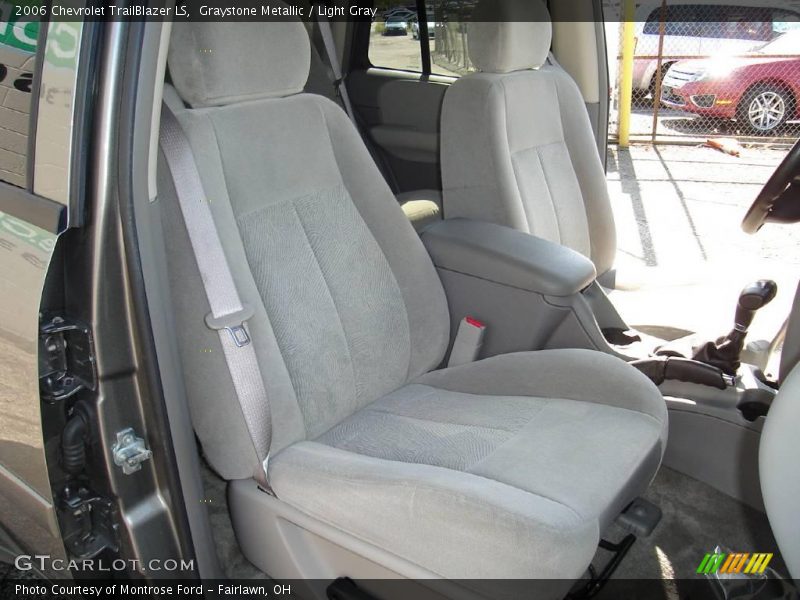 Graystone Metallic / Light Gray 2006 Chevrolet TrailBlazer LS