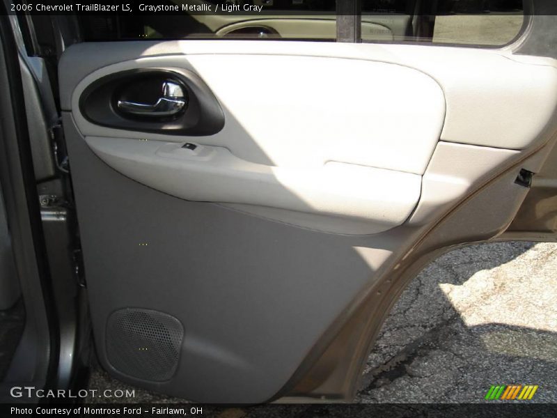 Graystone Metallic / Light Gray 2006 Chevrolet TrailBlazer LS