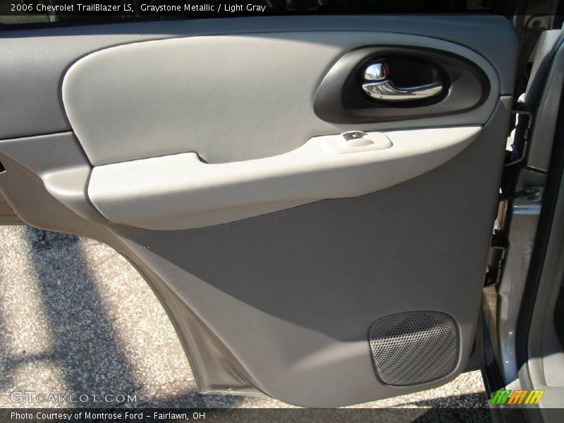 Graystone Metallic / Light Gray 2006 Chevrolet TrailBlazer LS