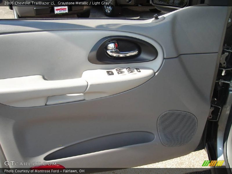 Graystone Metallic / Light Gray 2006 Chevrolet TrailBlazer LS