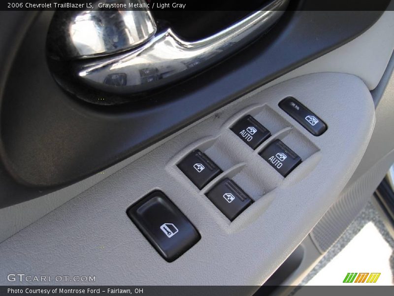 Graystone Metallic / Light Gray 2006 Chevrolet TrailBlazer LS