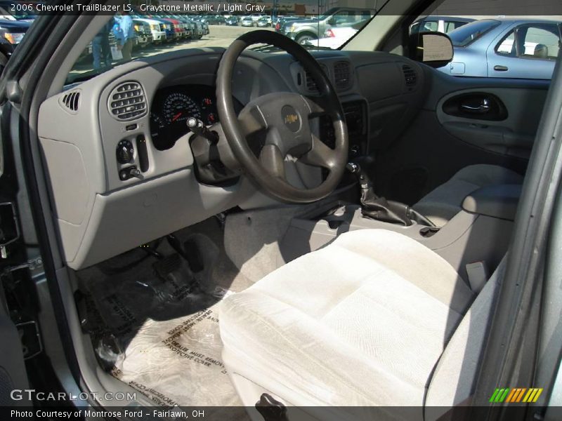 Graystone Metallic / Light Gray 2006 Chevrolet TrailBlazer LS