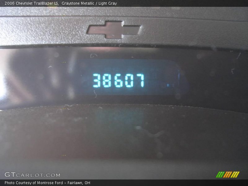 Graystone Metallic / Light Gray 2006 Chevrolet TrailBlazer LS