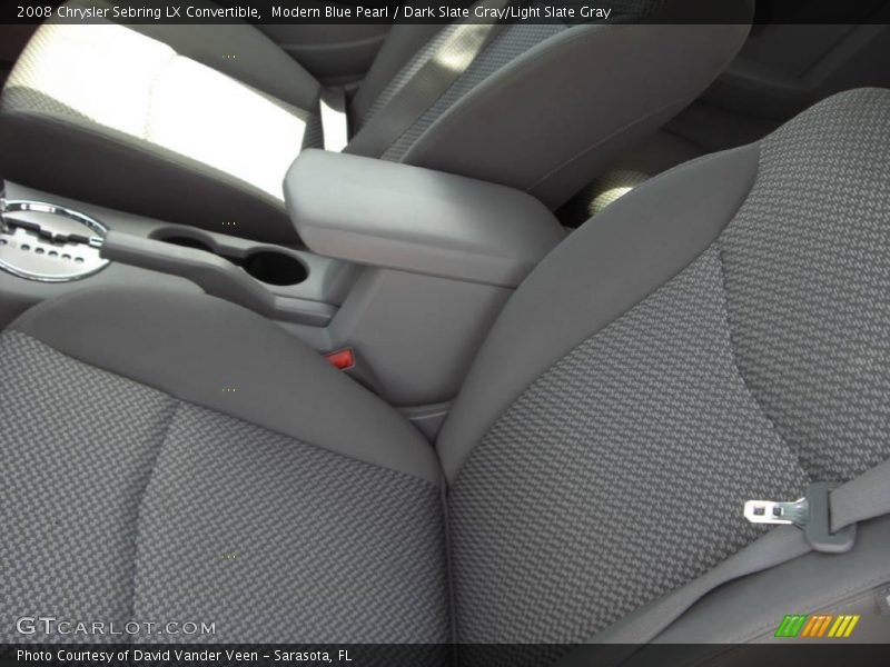 Modern Blue Pearl / Dark Slate Gray/Light Slate Gray 2008 Chrysler Sebring LX Convertible
