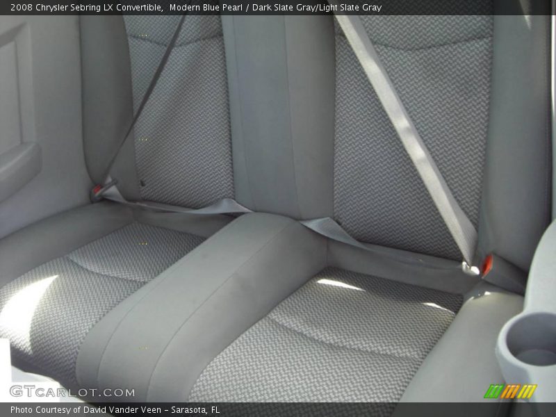 Modern Blue Pearl / Dark Slate Gray/Light Slate Gray 2008 Chrysler Sebring LX Convertible