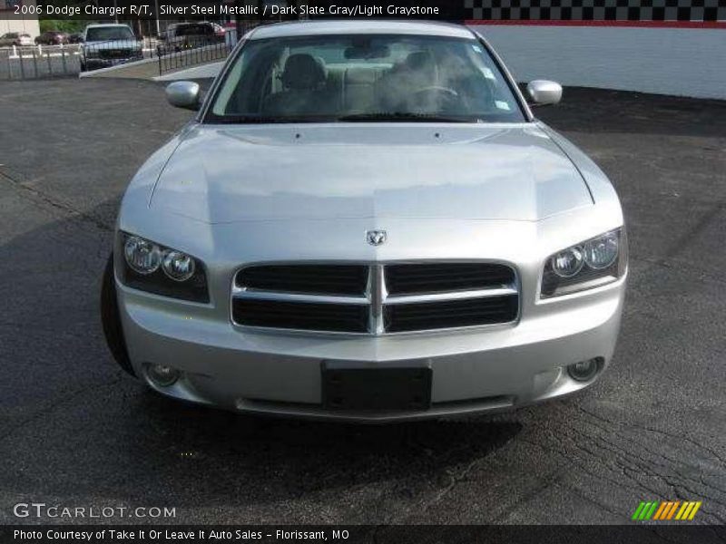 Silver Steel Metallic / Dark Slate Gray/Light Graystone 2006 Dodge Charger R/T