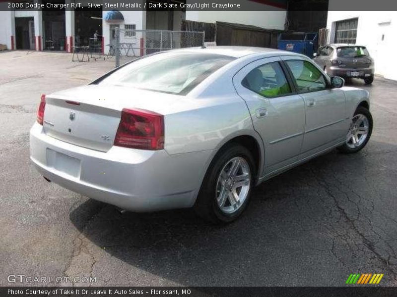 Silver Steel Metallic / Dark Slate Gray/Light Graystone 2006 Dodge Charger R/T