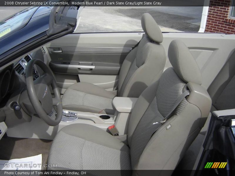 Modern Blue Pearl / Dark Slate Gray/Light Slate Gray 2008 Chrysler Sebring LX Convertible
