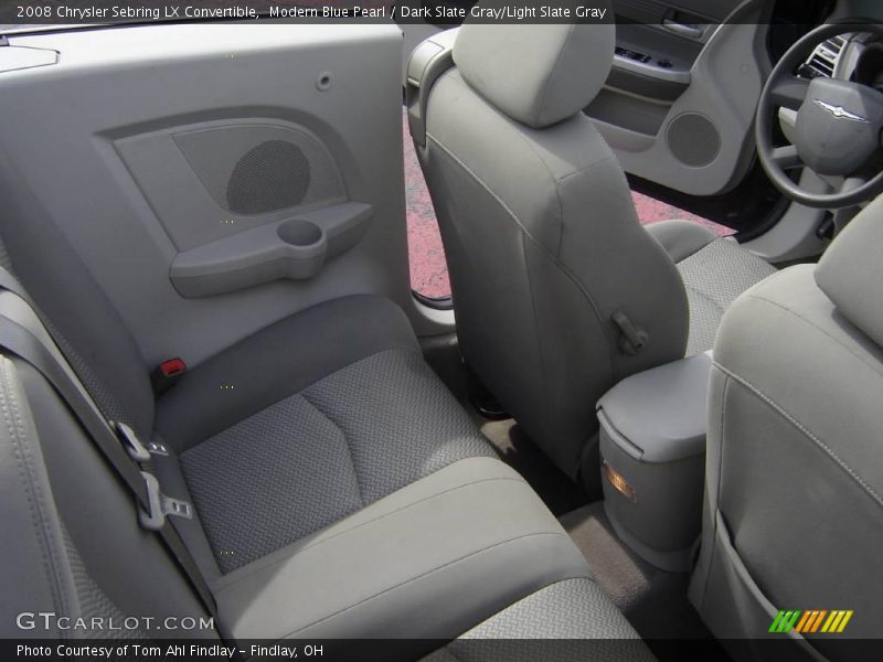 Modern Blue Pearl / Dark Slate Gray/Light Slate Gray 2008 Chrysler Sebring LX Convertible