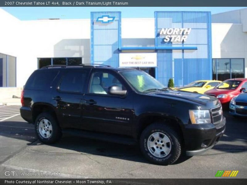 Black / Dark Titanium/Light Titanium 2007 Chevrolet Tahoe LT 4x4